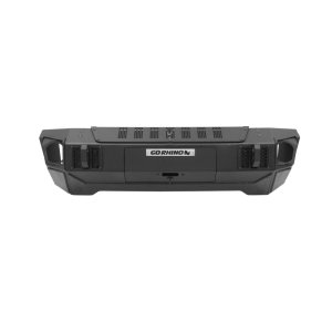 Jeep Wrangler Bumper - Front - Go Rhino - Trallenge, Stubby, Winch Ready - Black - `07-`20